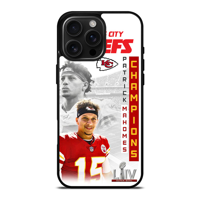 PATRICK MAHOMES KC CHIEFS iPhone 16 Pro Max Case Cover