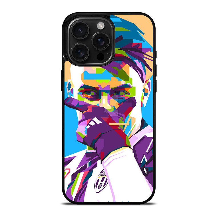 PAULO DYBALA ART iPhone 16 Pro Max Case Cover