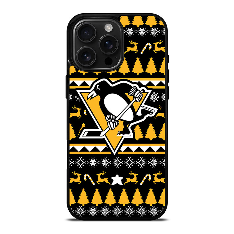 PITTSBURGH PENGUINS ICE HOCKEY iPhone 16 Pro Max Case Cover