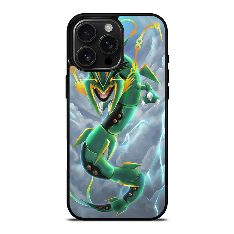 POKEMON SHINY RAYQUAZA 5 iPhone 16 Pro Max Case Cover