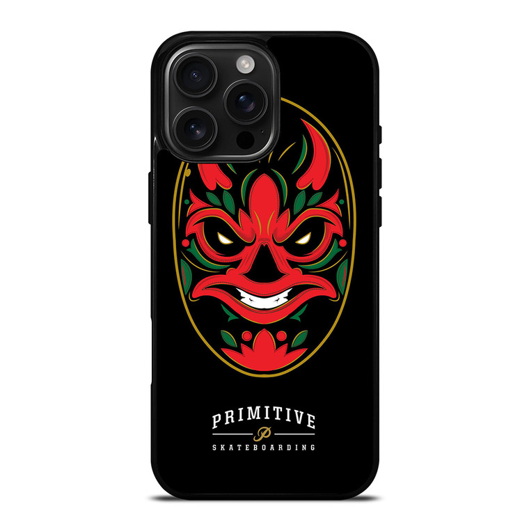 PRIMITIVE SKATEBOARDING LOGO 2 iPhone 16 Pro Max Case Cover