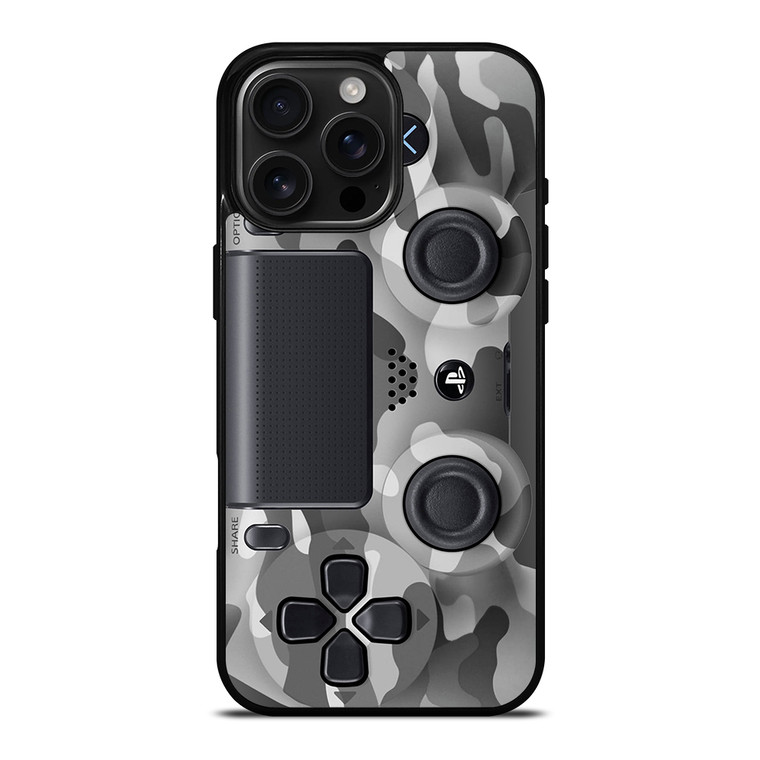 PS4 CONTROLLER PLAYSTATION CAMO iPhone 16 Pro Max Case Cover