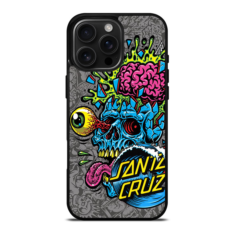 SANTA CRUZ SKATEBOARDS SKULL iPhone 16 Pro Max Case Cover