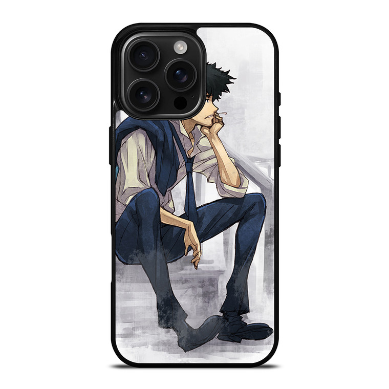 SPIKE SPIEGEL COWBOY BEBOP ART iPhone 16 Pro Max Case Cover