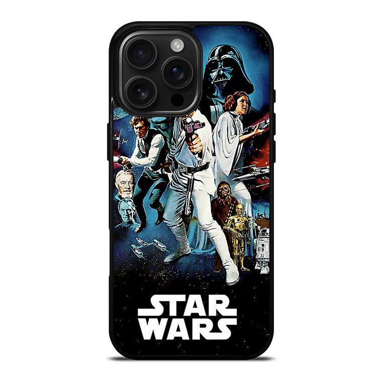 STAR WARS VINTAGE iPhone 16 Pro Max Case Cover STAR WARS VINTAGE iPhone 16 Pro Max Case Cover