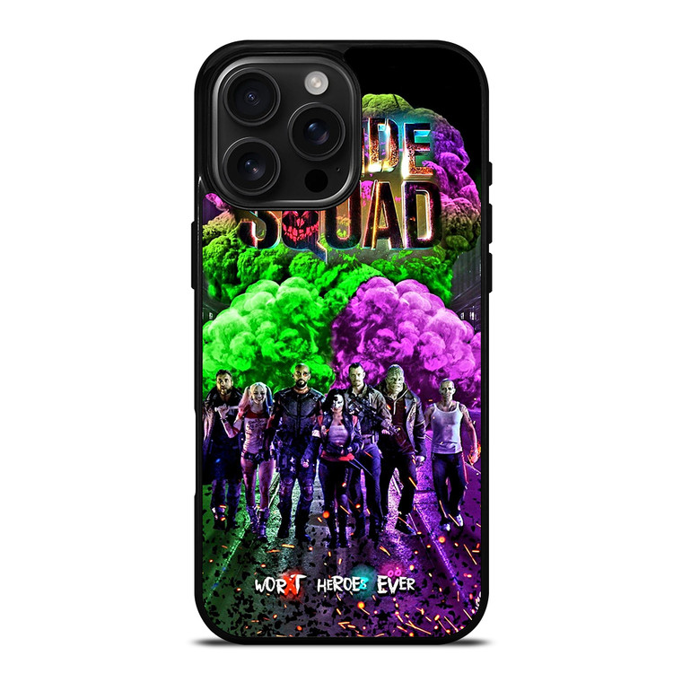 SUICIDE SQUAD SUPERHERO iPhone 16 Pro Max Case Cover