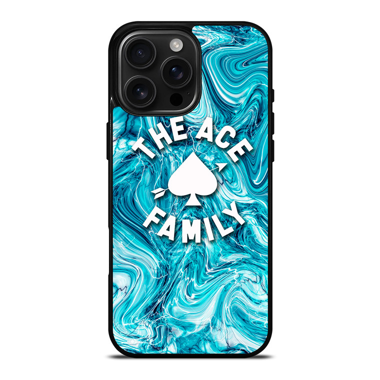 THE ACE FAMILY BLUE DAZZLE iPhone 16 Pro Max Case Cover