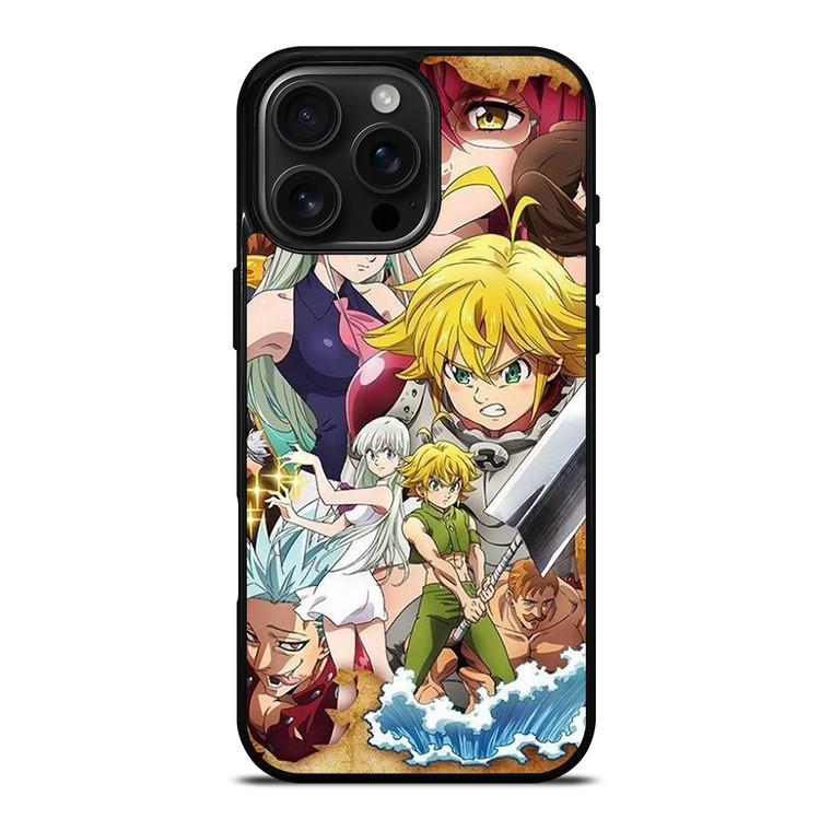 THE SEVEN DEADLY SINS COLLAGE iPhone 16 Pro Max Case Cover