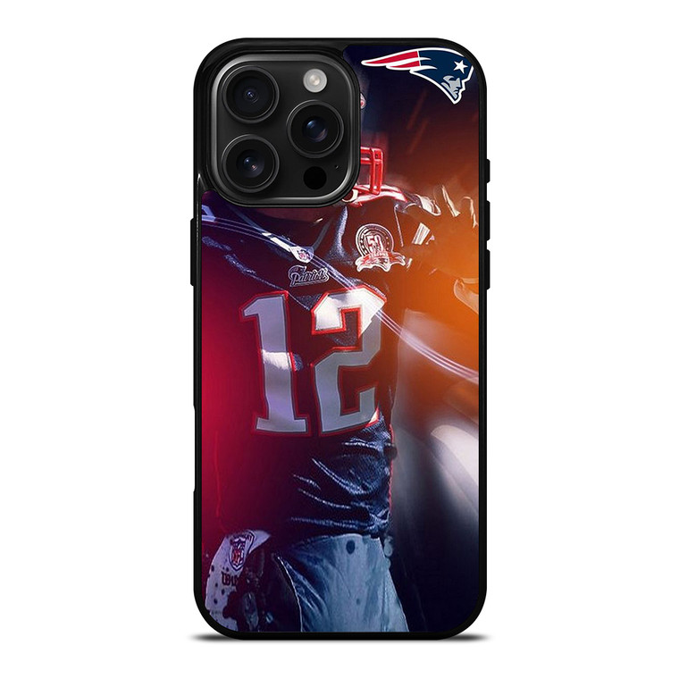 TOM BRADY GOAT PATRIOTS iPhone 16 Pro Max Case Cover