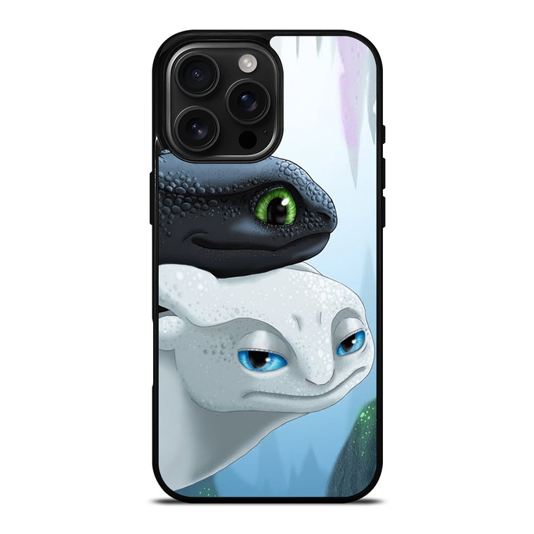 TOOTHLESS LIGHT FURY 1 iPhone 16 Pro Max Case Cover