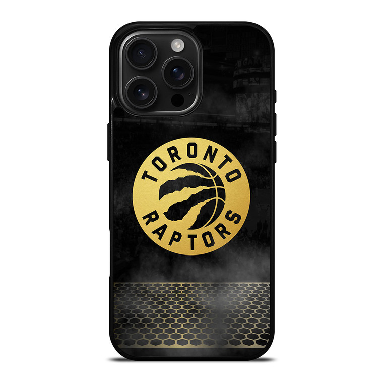 TORONTO RAPTORS LOGO GOLD iPhone 16 Pro Max Case Cover