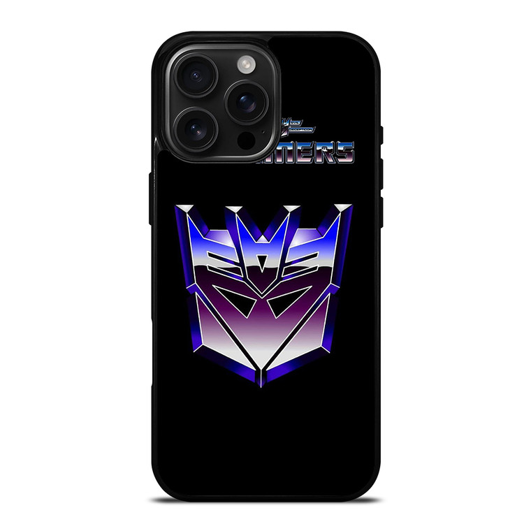 TRANSFORMERS DECEPTICONS LOGO iPhone 16 Pro Max Case Cover