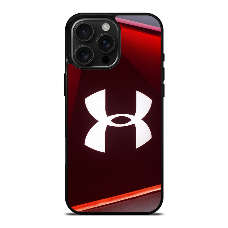 UNDER ARMOUR RED FRAME iPhone 16 Pro Max Case Cover