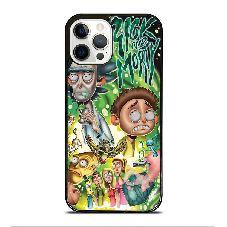 RICK AND MORTY ART 1 iPhone 12 Pro Case Cover