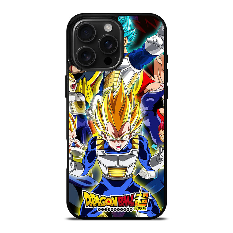 VEGETA DRAGON BALL SUPER SAIYAN iPhone 16 Pro Max Case Cover