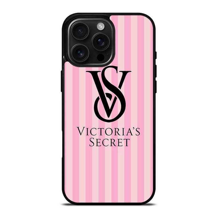 VICTORIA'S SECRET STRIPE LOGO iPhone 16 Pro Max Case Cover