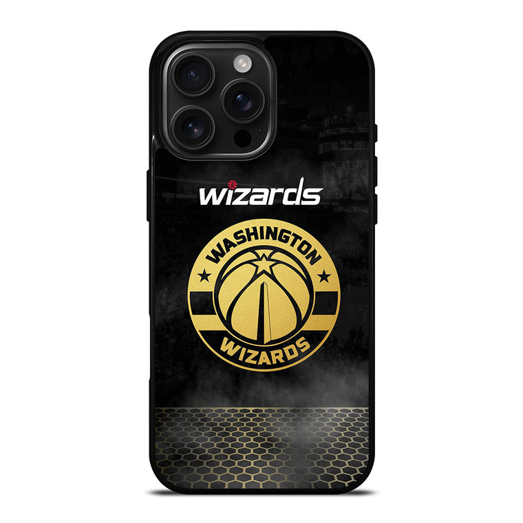 WASHINGTON WIZARDS LOGO BASKETBALL iPhone 16 Pro Max Case Cover
