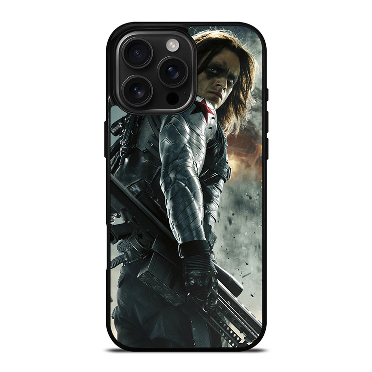 WINTER SOLDIER BUCKY BARNES iPhone 16 Pro Max Case Cover