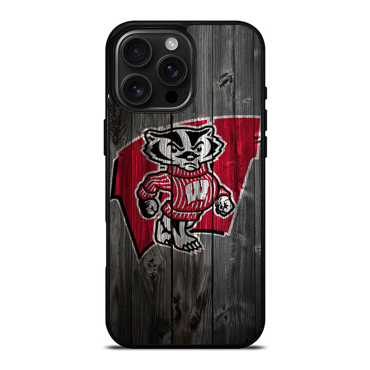 WISCONSIN BADGERS 1 iPhone 16 Pro Max Case Cover