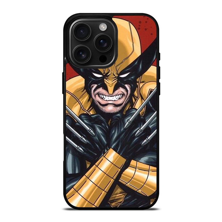 WOLVERINE MARVEL CARTOON iPhone 16 Pro Max Case Cover