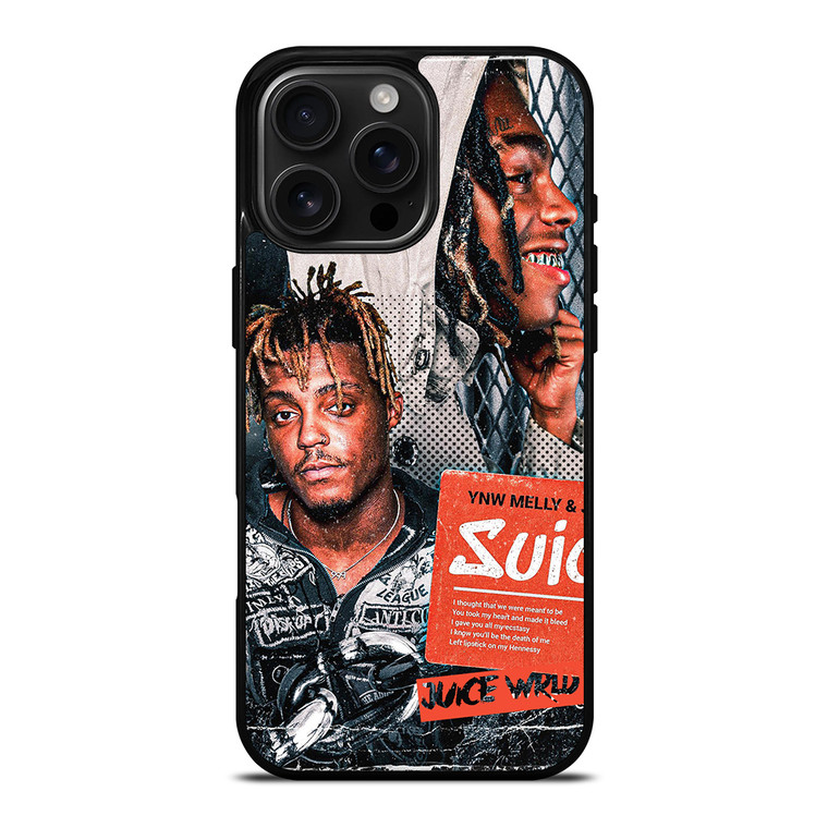 YNW MELLY X JUICE WRLD iPhone 16 Pro Max Case Cover YNW MELLY X JUICE WRLD iPhone 16 Pro Max Case Cover