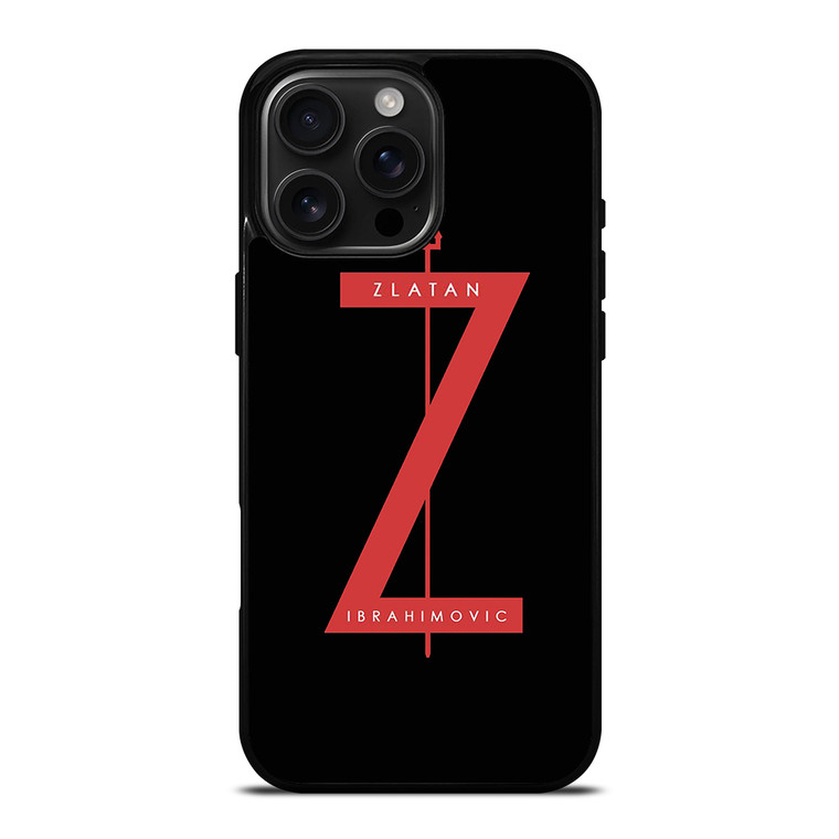 ZLATAN IBRAHIMOVIC UNITED iPhone 16 Pro Max Case Cover