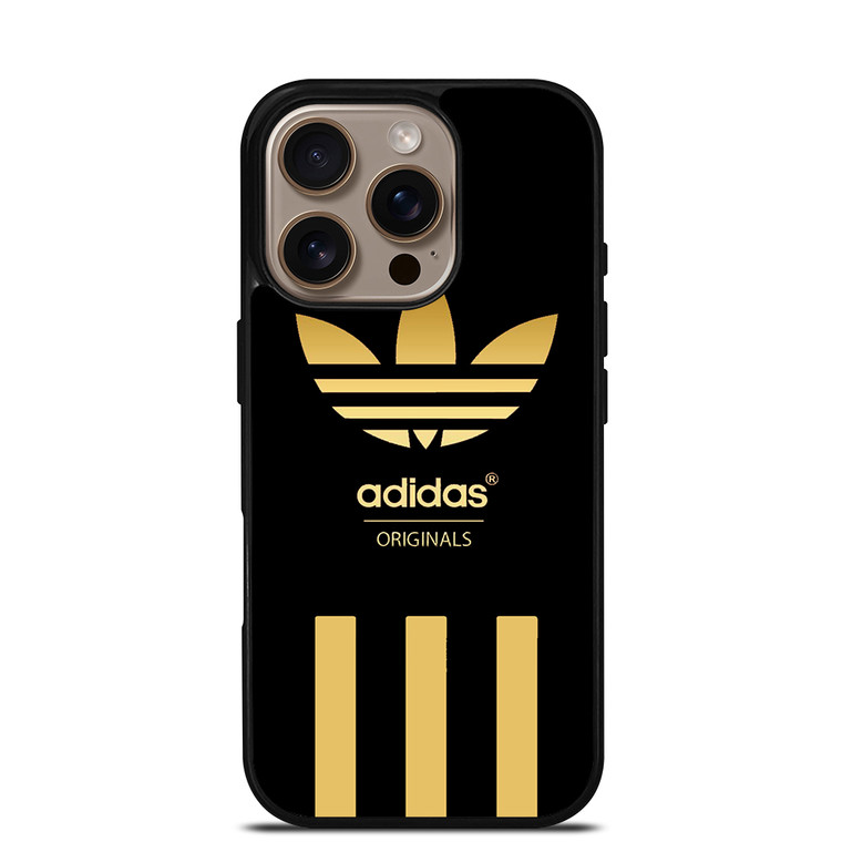 ADIDAS GOLD STRIPE 2 iPhone 16 Pro Case Cover