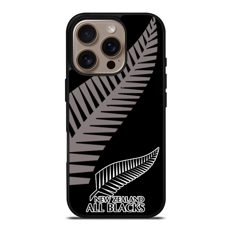 ALL BLACKS NEW ZEALAND RUGBY 2 iPhone 16 Pro Case Cover