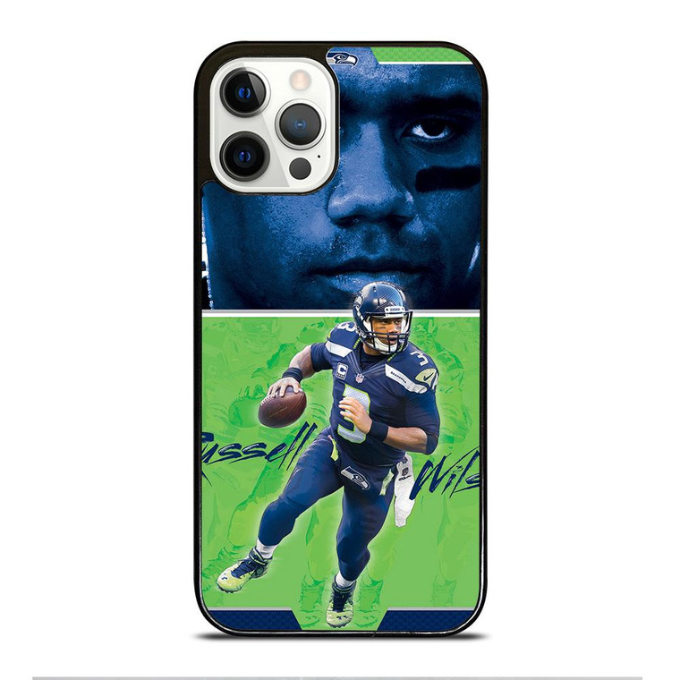 RUSSELL WILSON SEAHAWKS FOOTBALL iPhone 12 Pro Case Cover