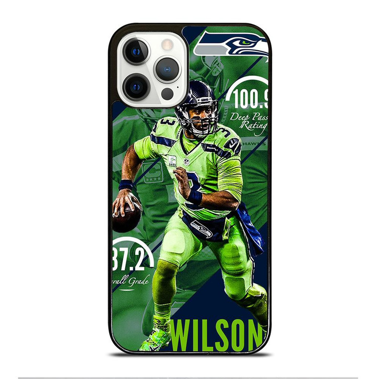 RUSSELL WILSON SEAHAWKS iPhone 12 Pro Case Cover