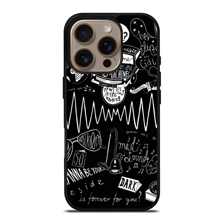 ARCTIC MONKEYS LYRIC iPhone 16 Pro Case Cover