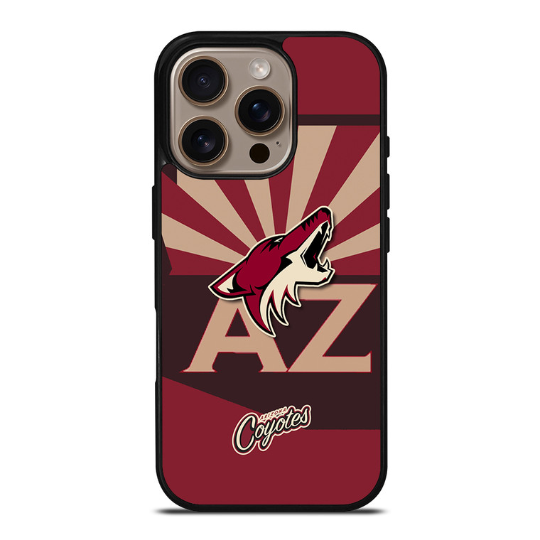 ARIZONA COYOTES HOCKEY 1 iPhone 16 Pro Case Cover