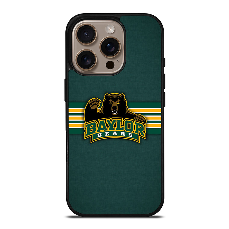 BAYLOR BEARS BASKETBALL iPhone 16 Pro Case Cover