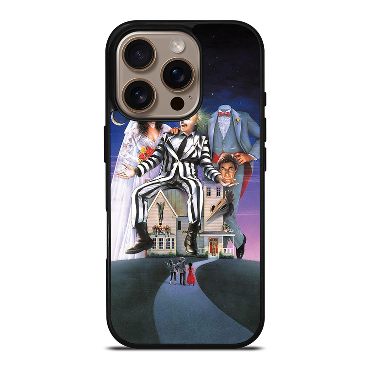 BEETLEJUICE TIM BURTON HOUSE iPhone 16 Pro Case Cover