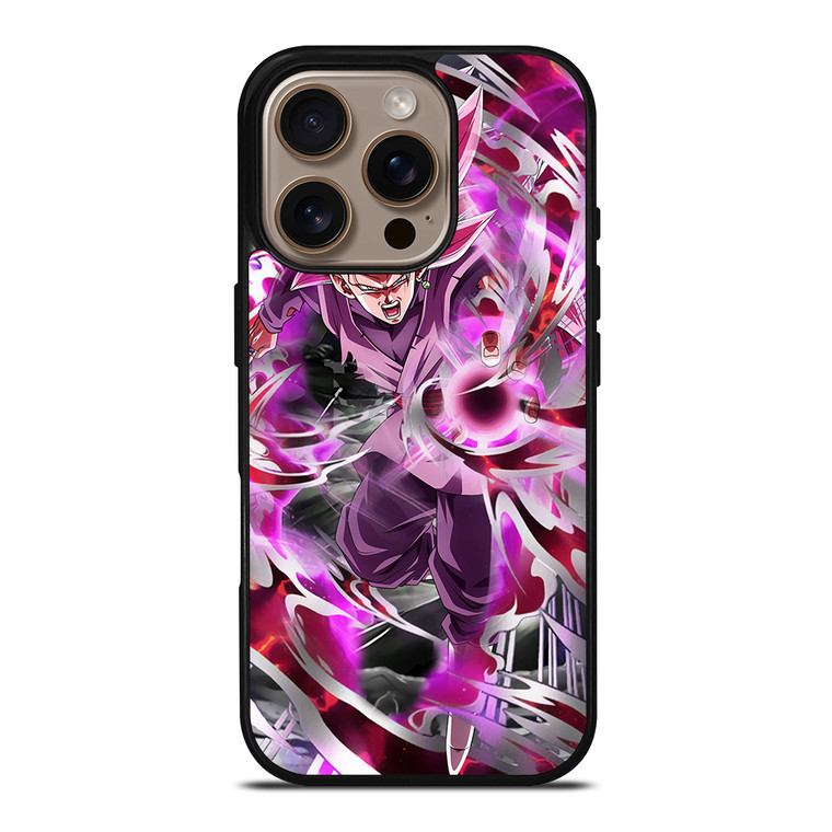 BLACK GOKU SS ROSE DRAGON BALL iPhone 16 Pro Case Cover