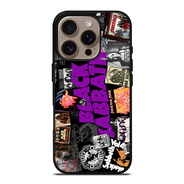 BLACK SABBATH BAND LOGO iPhone 16 Pro Case Cover