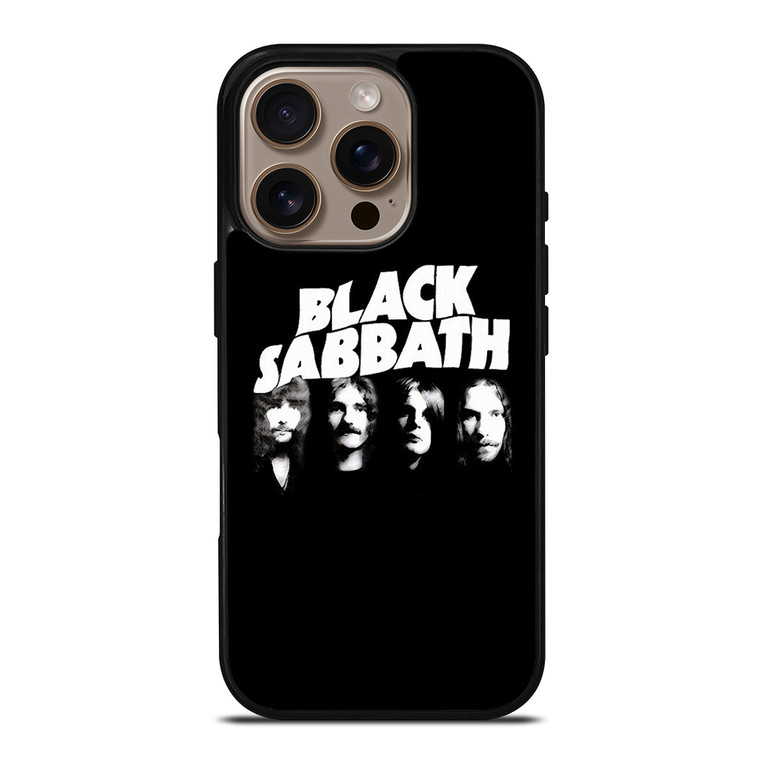 BLACK SABBATH BAND iPhone 16 Pro Case Cover