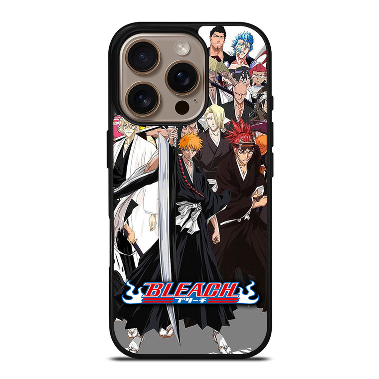 BLEACH ANIME ALL CHARACTER iPhone 16 Pro Case Cover BLEACH ANIME ALL CHARACTER iPhone 16 Pro Case Cover