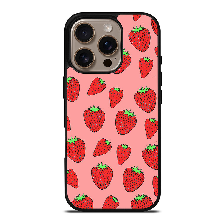 BUNCH OF STRAWBERRIES iPhone 16 Pro Case Cover