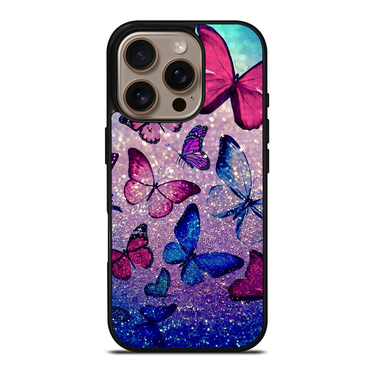 BUTTERFLY SPARKLE 1 iPhone 16 Pro Case Cover