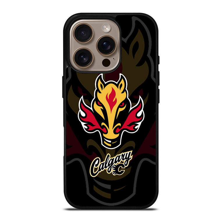 CALGARY FLAMES LOGO iPhone 16 Pro Case Cover