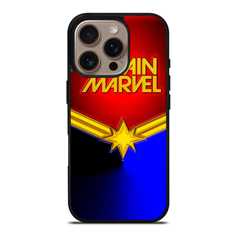 CAPTAIN MARVEL LOGO 1 iPhone 16 Pro Case Cover