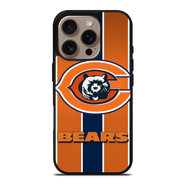 CHICAGO BEARS 1 iPhone 16 Pro Case Cover