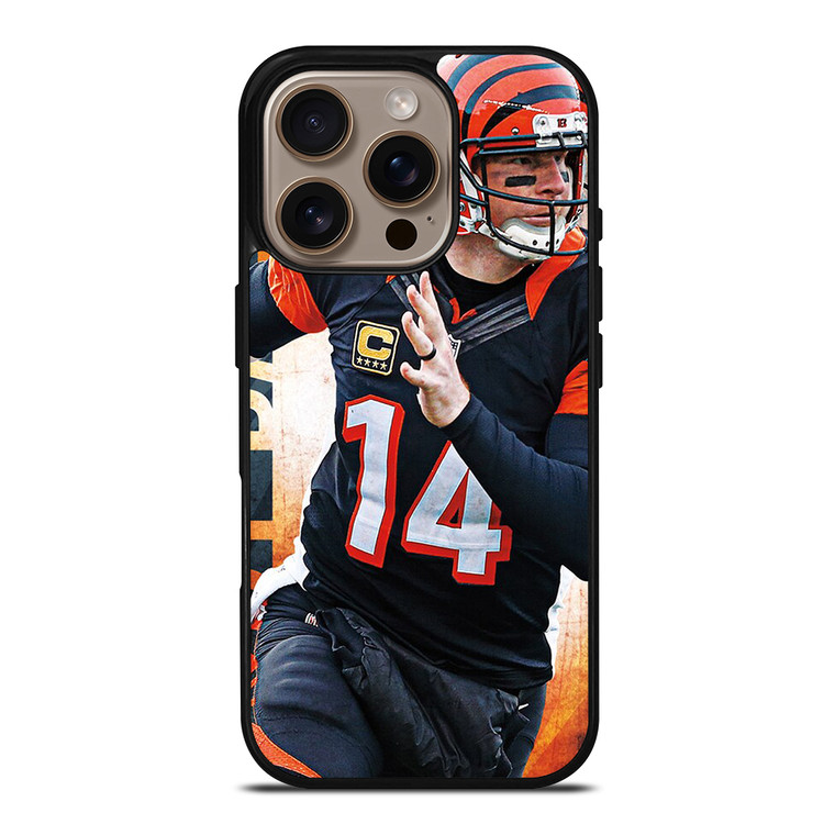 CINCINNATI BENGALS ANDY DALTON iPhone 16 Pro Case Cover