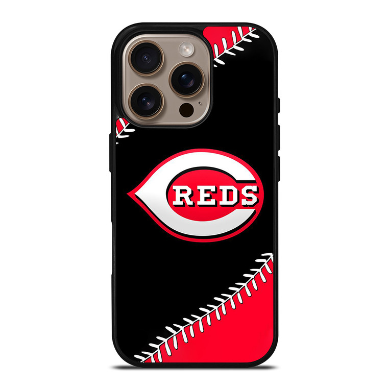 CINCINNATI REDS BASEBALL LOGO iPhone 16 Pro Case Cover