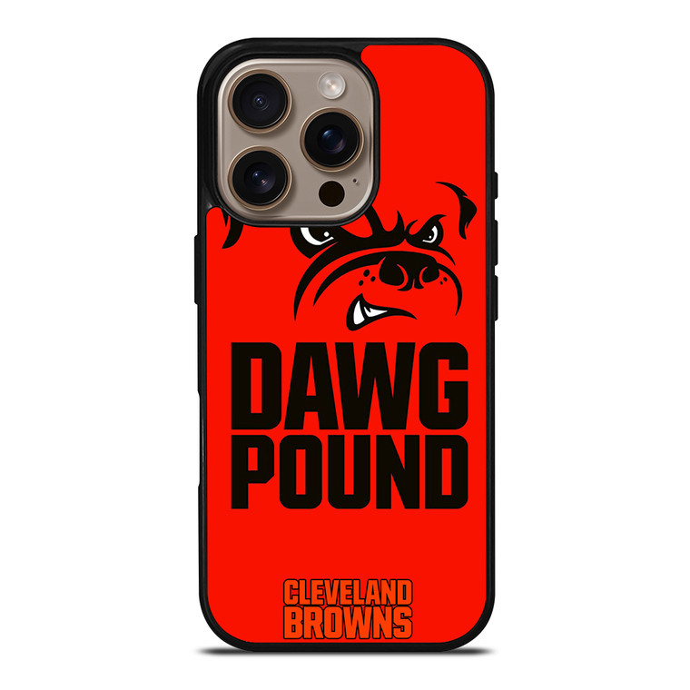 CLEVELAND BROWNS DAWG iPhone 16 Pro Case Cover CLEVELAND BROWNS DAWG iPhone 16 Pro Case Cover