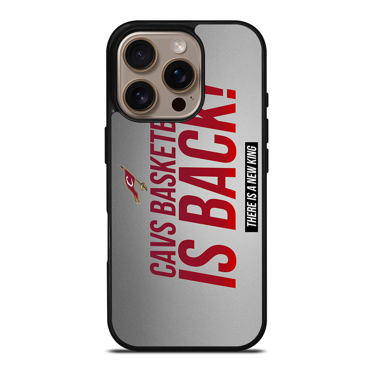 CLEVELAND CAVALIERS IS BACK iPhone 16 Pro Case Cover