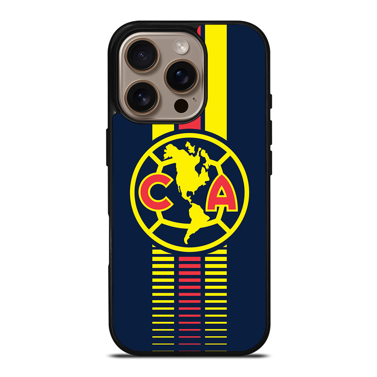 CLUB AMERICA STRIPE iPhone 16 Pro Case Cover