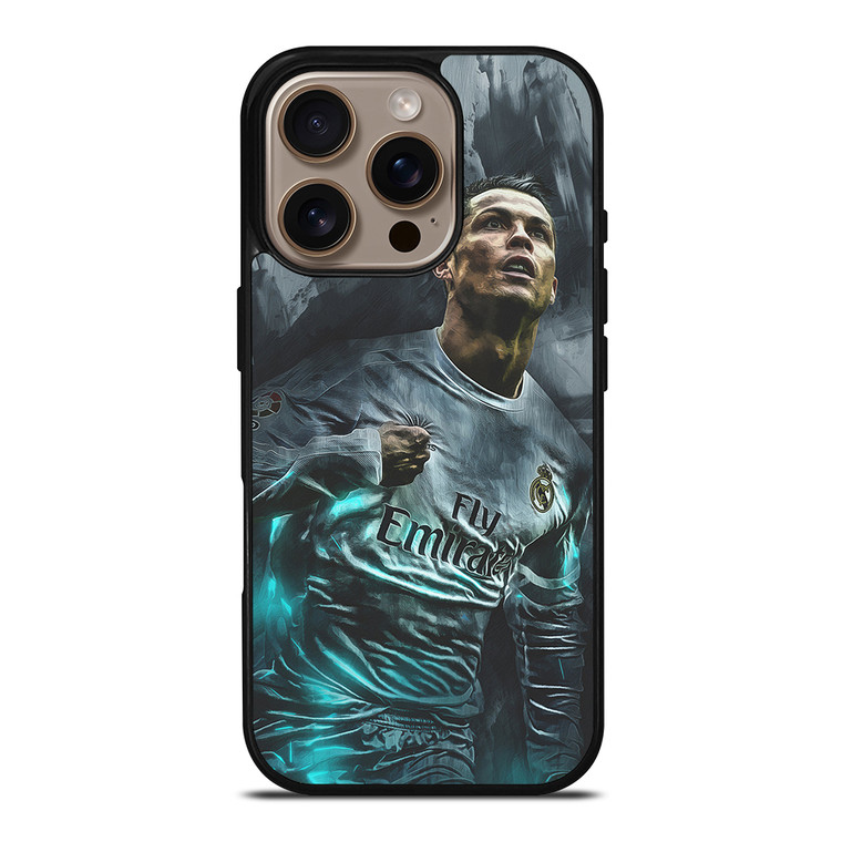 CRISTIANO RONALDO ART iPhone 16 Pro Case Cover