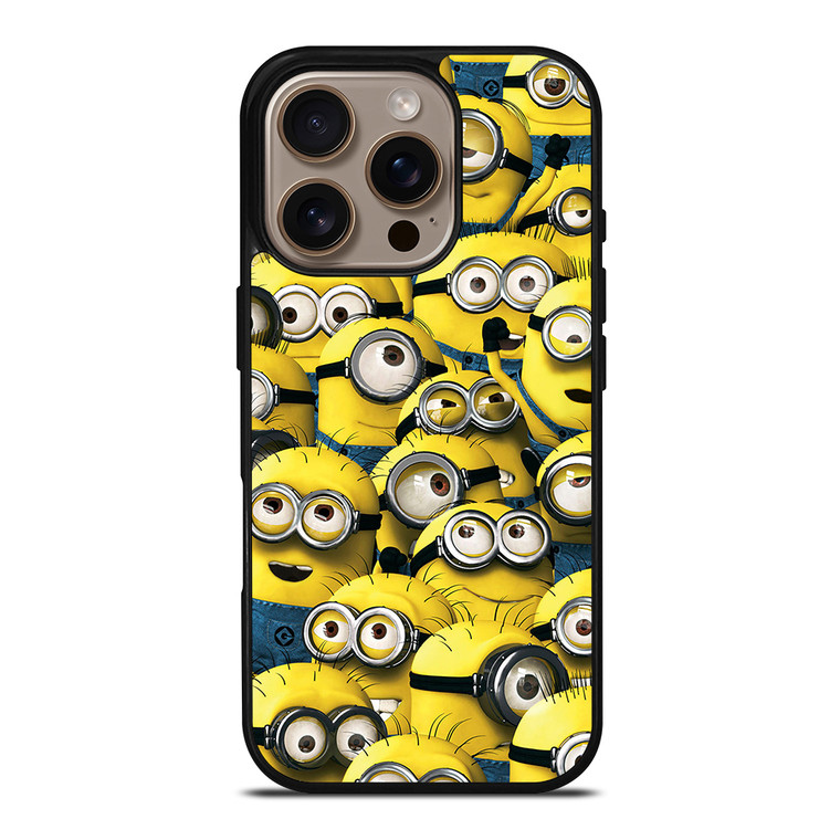 CUTE MINIONS iPhone 16 Pro Case Cover